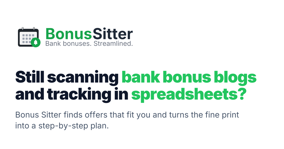 I've earned 40K from bank signup bonuses, so I spent a year building a tool to make the hobby less t